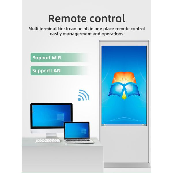 ODM Floor Standing Interactive Kiosk 43 Inch Digital Signage