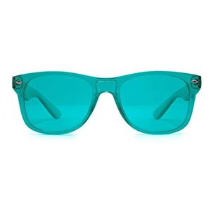 Plastic Style Color Therapy Glasses Set of 10 Colored Sunglasses