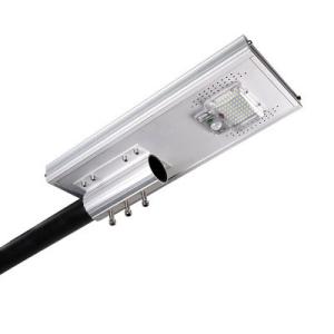 Rainproof All In One LED Solar Street Light With Pole , Highway Street Lights