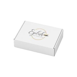 CMYK Paper Type Eyelash Shipping Boxes with Custom Logo Lash Tweezers and