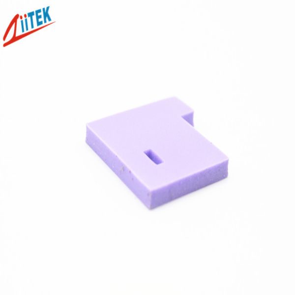 Quality Good thermal performance violet 2.0W/mK thermally conductive filler 50 Shore 00 for Automotive engine control units wholesale