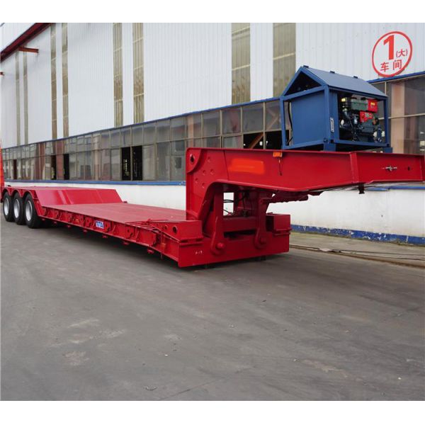 Quality Gooseneck Lowbed Trailer | Strong Structure & Easy Loading wholesale