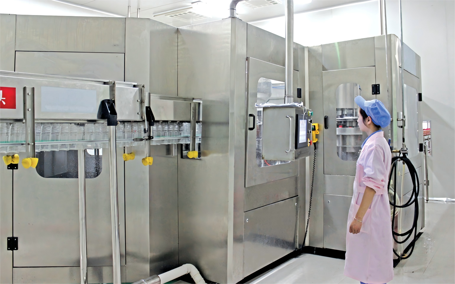 Fully Automatic Bottled Water Filling Line Machine System Food grade 304SS