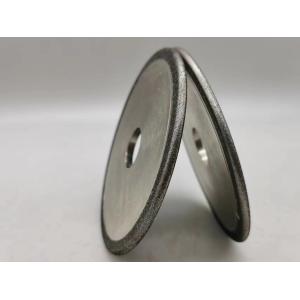 China Customized Electroplated CBN Grinding Steel Wheels B126 1F1 Shape on sale