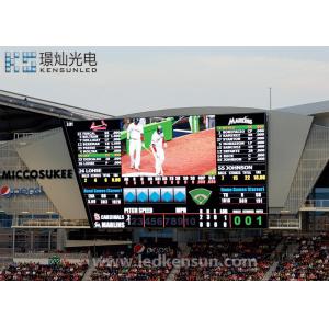 Cheap SMD 3535 1R1G1B Stadium LED Display / P10 Outdoor LED Screen High Resolution for sale
