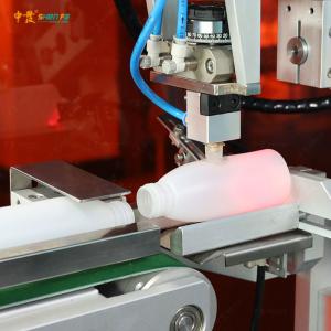 80pcs / Minute Automatic Screen Printing Machine For Round Food Bottle