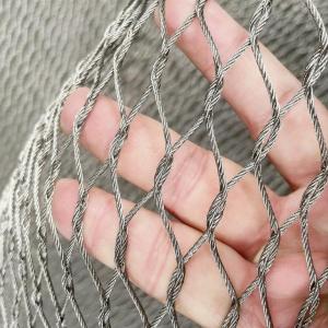 Cheap Enclosures and Balustrades Made Beautiful with Wire Rope Mesh for sale