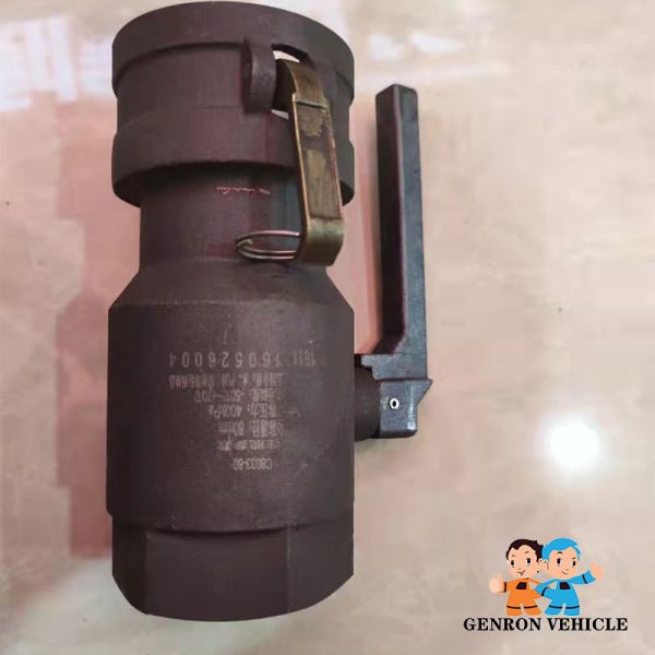 3'' API French Type Bottom Adaptor Valve For Fuel Tanker Trailer