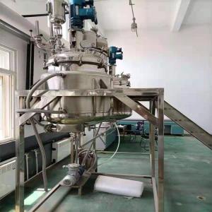 Industrial Homogenizer Tank Large Homogenizer Cream Mixer With PLC Remote