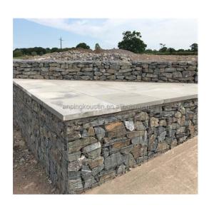 Durable Punching Service PVC Coated Welded Gabion Basket for Stone Retaining