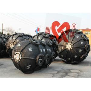 Ship To Dock Protection Rubber Yokohama Pneumatic Fender With Chain And Tyre Net