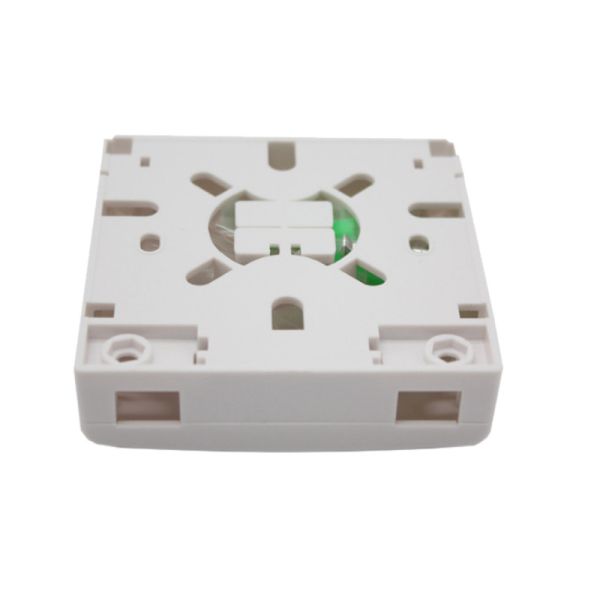 Quality FTTH Fiber Optic Socket Mini Optical Terminal Termination Box 2 Port SC Faceplate wholesale