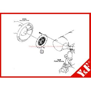 China Customized Komatsu Excavator Parts PC200-6 Damper 20Y-01-11112 6D102 Engine on sale