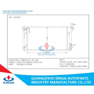 Automobile Toyota Radiator Air Conditional Parts COROLLA 2007 OEM PART NO. 16400
