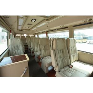 Fabric Covering Coaster Bus Seats Aluminum Base Frame Headrest Cover