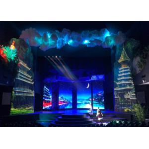 Ultra Slim SMD2525 7.81mm Transparent LED Display Rental Installation