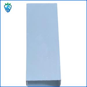 China Structural  T3-T8 Aluminum Square Profile Tube Silver Anodized Hexagon on sale