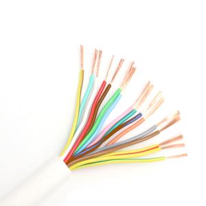Soft 3*0.3mm 3*0.5mm 3*0.75mm PVC Insulated Wire Cable Copper Core