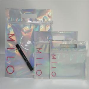 China Food Grade Foil Plastic Pouch Packaging Custom Gravure Printing Hologram Bags on sale