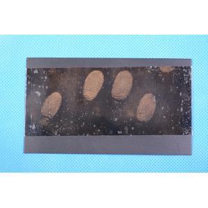 C165 Black low gloss fingerprint backing sheet
