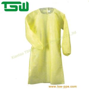 Cheap Antibacterial Spun Bonded Polypropylene Disposable Protective Gowns for sale