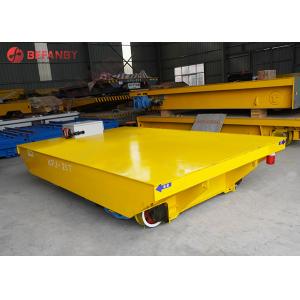 China 35t Motorized Rail Transfer Cart For Factory Transport Cable Drum Plate on sale