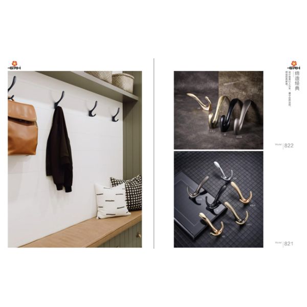 Aluminum Bathroom Clothes Hook Towel Hanger Hook From Chinese Supplier North European Stylish Cloth Hook