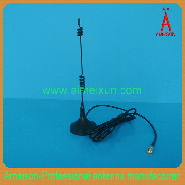 Quality 433MHz 3dBi Magnetic base antenna for Automotive mobile communications equipment wholesale