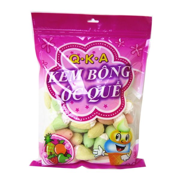 Quality Peg Bag Pack Marshmallow Candy Energy Snack Strawberry Shaped Fluffy Halal wholesale