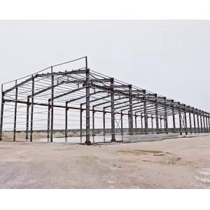 Modern Prefab Steel Structure Building Recyclable For Industrial Warehouses