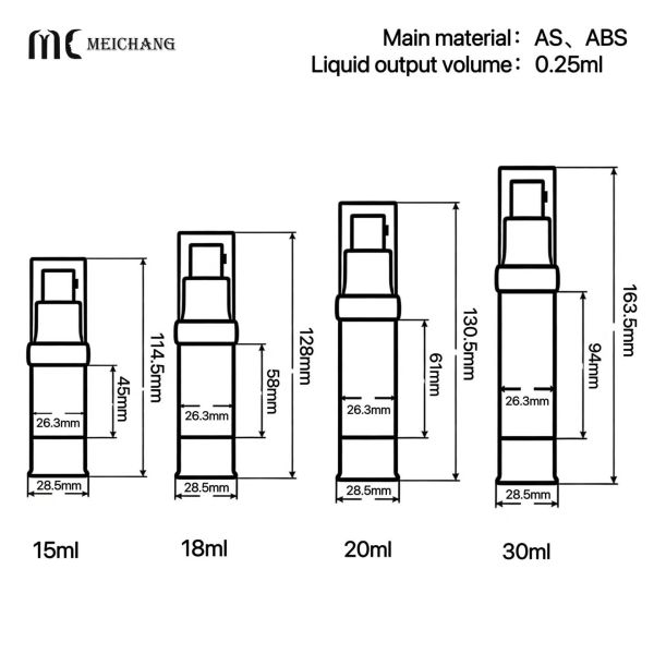 Electroplated Airless Pump Bottle with Vacuum Preservation Technology for Customizable Skincare Packaging