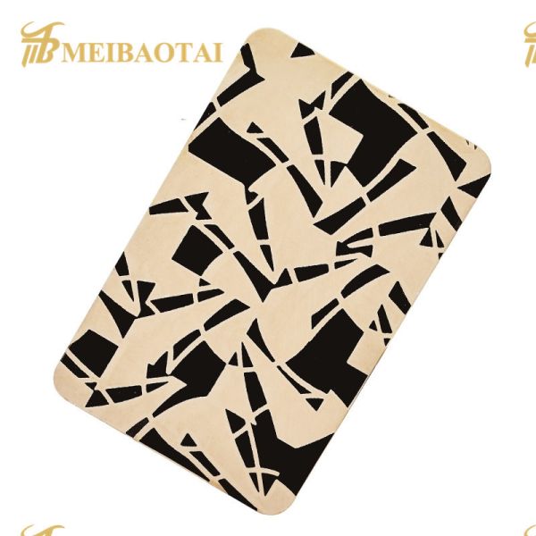 Quality Etching Patterns Stainless Steel Sheets 1.0mm Thickness Color Coating Plate wholesale