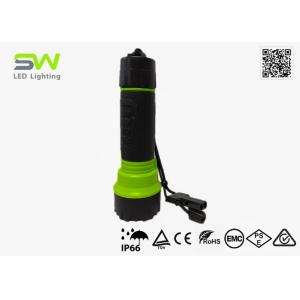 Original 2 x C Battery LED Pocket Flashlight Torch Outdoor Camping Rescuing