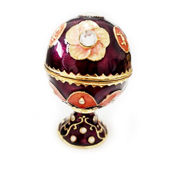 Faberge Egg Trinket Box Faberge Egg Trinket Box Egg Shaped Jewelry Box for Women