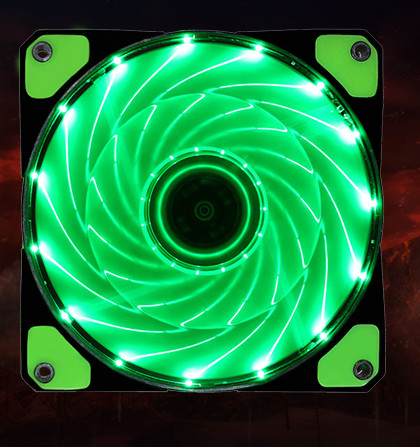 Quality NEW case fan 12v 120*120*25mm with 15 LED wholesale