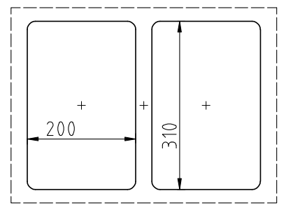 Factory Supply CUSTOMIZED QF370T-S Takeaway Fast Food Vegetable Lock Fresh Box