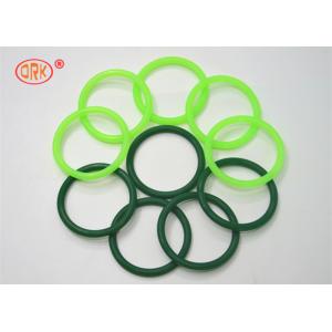 China Fluorine Rubber Seals O Ring Heat Resistant , Green O Rings For Aircraft Engine on sale