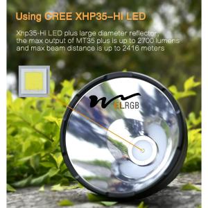 MT35 PLUS Handheld Flashlight XHP35 Hi 2700 Lumen Led Searchlight