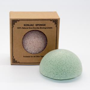 Organic Skincare Biodegradable Facial Konjac Sponge Removing Toxins