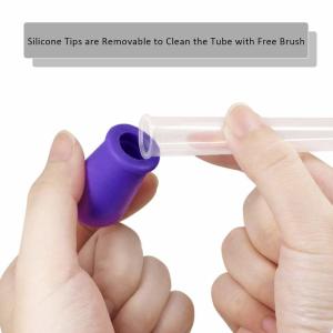 Pipettes Droppers Silicone 5ml Clear Medicine Eye Dropper For Kids With Bulb Tip