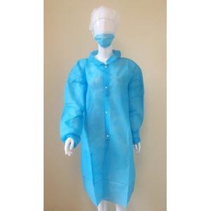 Cheap 20gsm Disposable Lab Coat for sale