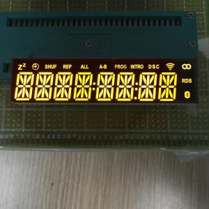 Cheap Super Bright Yellow Custom 8 Digit 8 Segment Led Display Low Power Consumtion for sale
