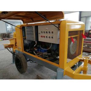 High Stability Electric Concrete Pump With Mixer 30mm Maximum Aggregate Size