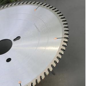 Anti Chipping Panel Sizing Saw , Aluminium Circular Saw Blade For MDF Cutting