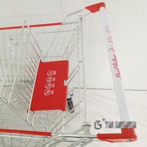 Asian Style 150L Shopping Cart Trolley For Hypermarket