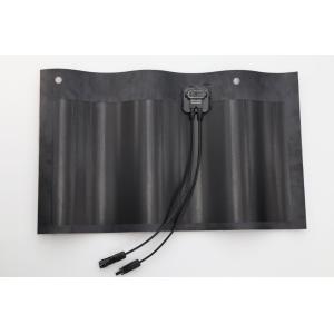 High Efficiency Curved Solar Roof Tiles 50W BIPV Solar Power Tiles