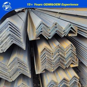 A36 S235jr S275jr Q235 Q345 Galvanized Carbon Steel Angle Iron for Building