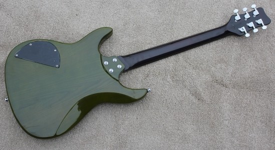 2017 LAVISH new style Grass green FMS custom Solid ELM electric guitar fingerboard ebony Free shipping Factory direct sa