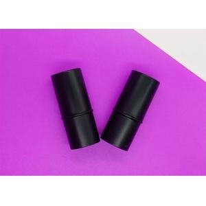 Empty Travel Set Round AS Plastic Deodorant Containers 8g Black