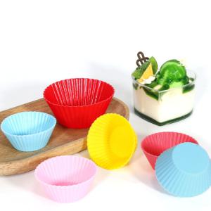 Mold Muffin Cup Chocolate Pudding Silicone Cake Molds